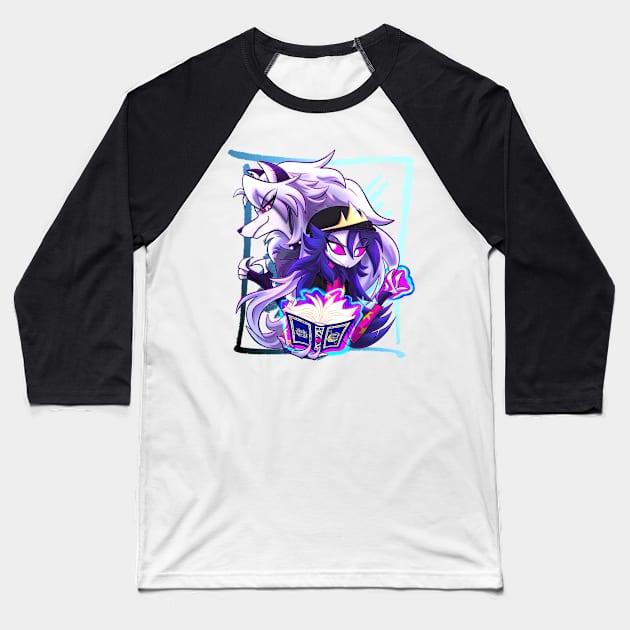 Loona and Octavia Baseball T-Shirt by PaoSnow